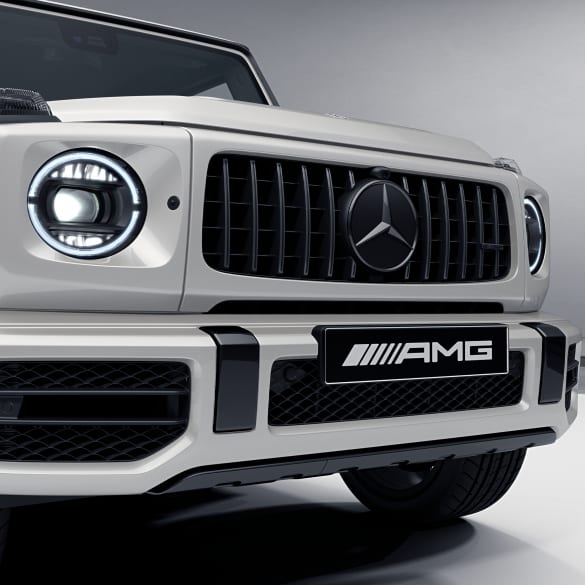 Zwart-chroom Panamericana grille auto AMG G 63 W463A Origineel Mercedes-AMG