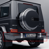 Pare-choc arrière G 63 AMG Classe G 463A restylage Original Mercedes-Benz