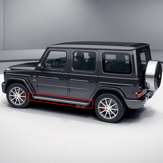 G 63 AMG treeplanken G-Klasse 463A facelift Originele  Merc​ | G63-AMG-Trittbrett-463A