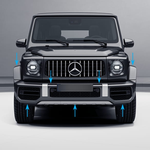 G 63 AMG voorbumper G-Klasse 463A Facelift Mercedes-Benz | G63-AMG-Front-463A
