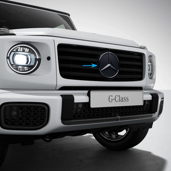 G-Class W465 Star black glossy Genuine Mercedes-Benz | A4658803502 9197-G