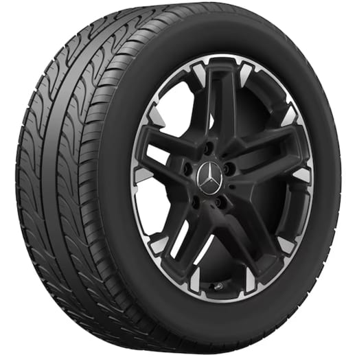 Jeu de jantes G63 AMG 20 pouces G-Klasse W465 noir | A4634013700 7X71-W465