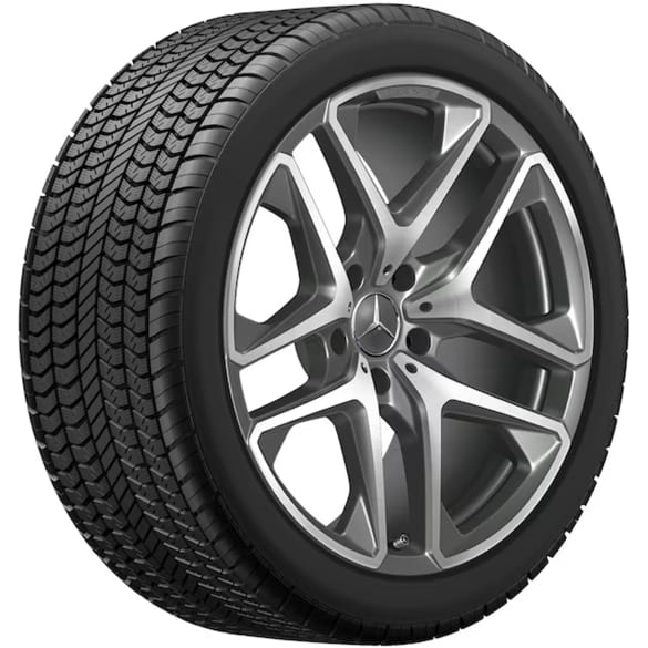 G63 AMG 21 inch velgenset G-Klasse W465 grijs | A4634011900 7X21-W465