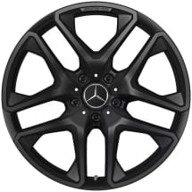 G63 AMG 21 inch wheel set G-Class W465 black matt | A4634011900 7X35-W465