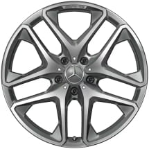 G63 AMG 21 inch wheels set G-Class W465 grey | A4634011900 7X21-W465