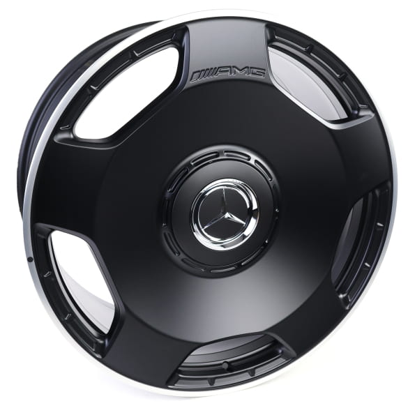 G63 AMG 22 inch forged wheels black matt | A4634014100 7X71-W463A
