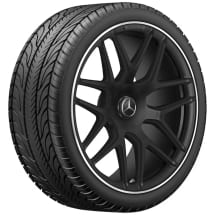 G63 AMG 22 inch gesmede velgen zwart G-Klasse W465 | A4634012000 7X71-W465