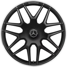 G63 AMG 22 inch gesmede velgen zwart G-Klasse W465 | A4634012000 7X71-W465