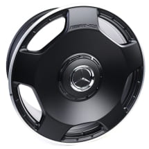 Origineel Mercedes-AMG G63 AMG 22 inch gesmede velgen mat zw | A4634014100 7X71-W465