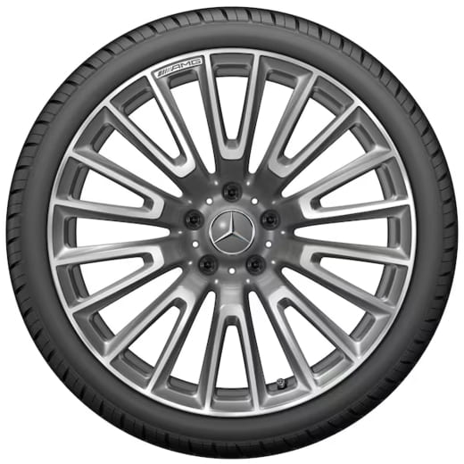 Set di cerchi forgiati G63 AMG 22 pollici W465 originale Mercedes-Benz | A4654011000 7X21-W465