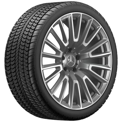 Set di cerchi forgiati G63 AMG 22 pollici W465 originale Mercedes-Benz | A4654011000 7X21-W465