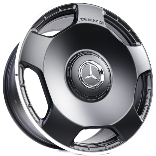 Original Mercedes-AMG G63 AMG 22 pulgadas llantas forjadas negro mate | A4634014100 7X71-W465