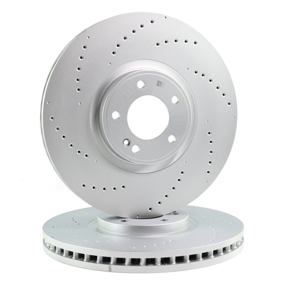 G63 AMG brake disc set front genuine Mercedes-Benz