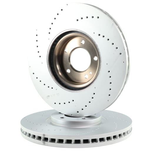 Jeu de disques de frein avant G63 AMG Mercedes-Benz | A4634210500-B