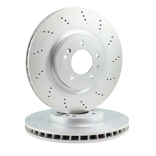 brake disc set rear G63 AMG Mercedes-Benz | A4634230000-B