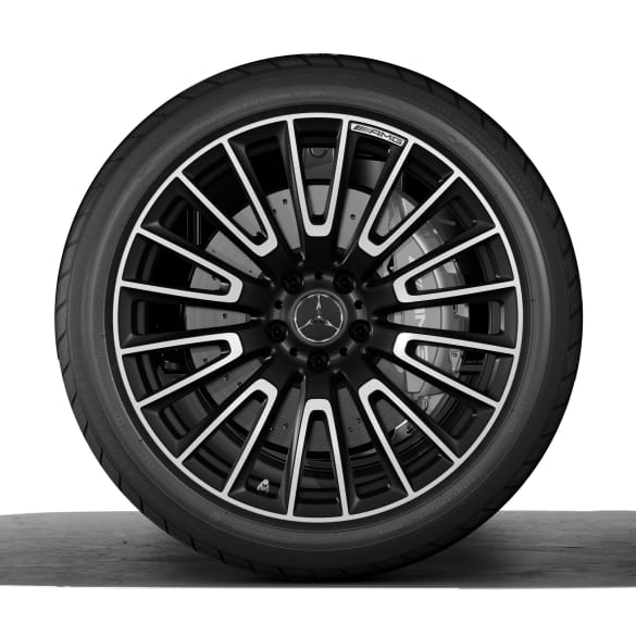G 63 AMG Winterräder 22 Zoll G-Klasse W465 schwarz matt Komplettradsatz Original Mercedes-AMG