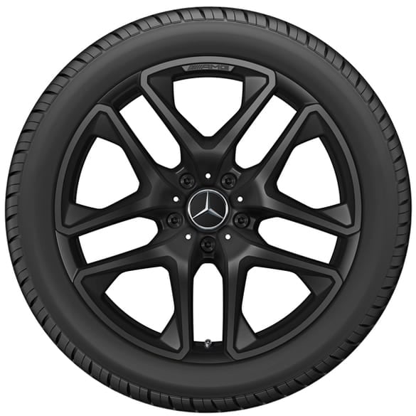 G 63 Winter Complete Wheels 21 inch G-Class W463A black matt Genuine Mercedes-AMG