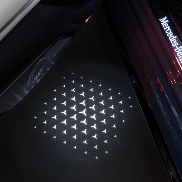 Geanimeerde instapverlichting GLB EQ X244 Star Pattern | A2448209900