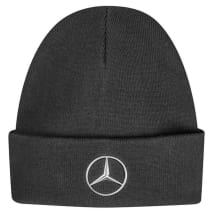 Zwarte gebreide muts met Mercedes-ster Original Mercedes-B  | B66959604