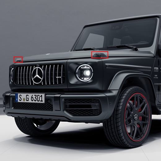 getinte gedimde richtingaanwijzers g-klasse 463a facelift | LED-BL-463A