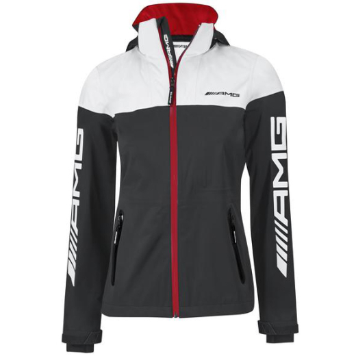 Giacca softshell donna nero/bianco Original Mercedes-AMG | B669592D-K