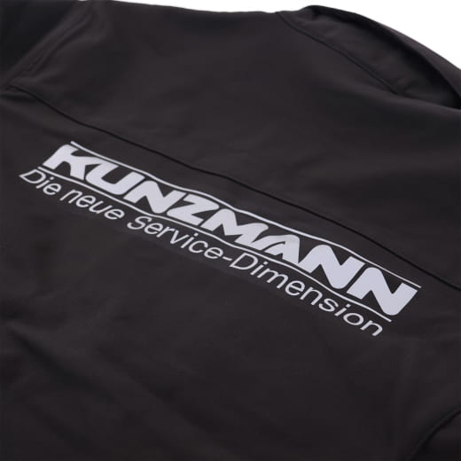 Giacca softshell nera Kunzmann | KNZSoftshell