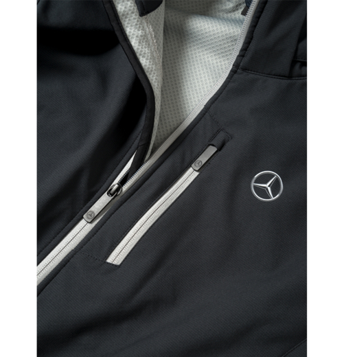 Giacca softshell uomo nera Original Mercedes-Benz | B6787126
