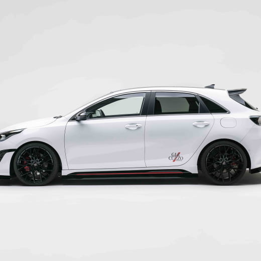 Kit bas de caisse Giacuzzo Kia Ceed CD GT noir | Seitenschweller-Ceed