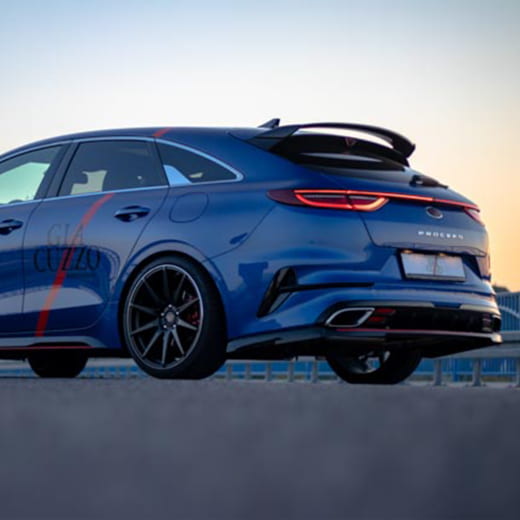 Becquet de toit Giacuzzo Kia ProCeed non peint | 09HS803051