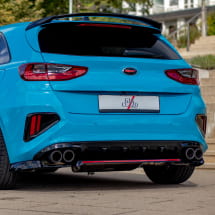 Giacuzzo rear diffusor KIA Ceed CD GT Pre-Facelift diffusor black | S80156