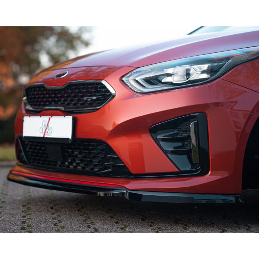 Lámina spoiler delantera Giacuzzo Kia Ceed GT CD pre-facelift | 09FS802007-Ceed