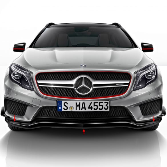 GLA 45 AMG Aero voorspoiler GLA X156 origineel Mercedes-Benz | GLA-frontspoiler-Aero