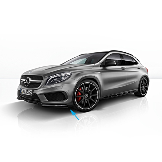 GLA 45 AMG spoiler anteriore originale Mercedes-Benz | GLA-Front-Night