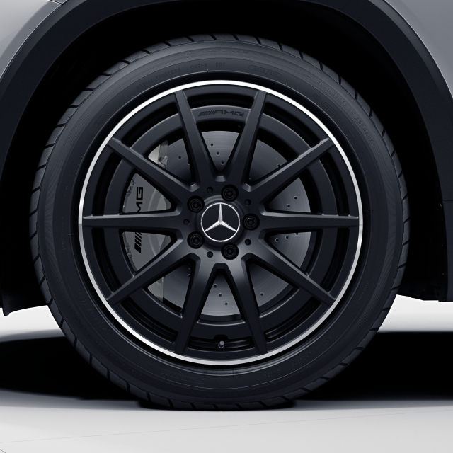 19 inch AMG rims GLA 35/45 H247 black 10-spoke-wheel genuine ...