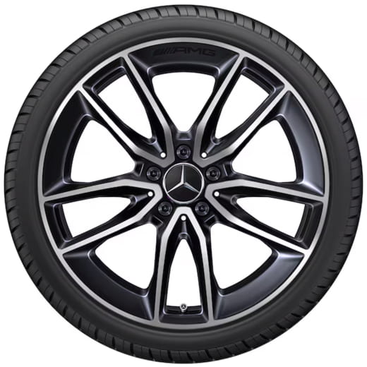 19 inch AMG 5-dubbelspaaks wiel GLA 35/45 H247 Origineel | A24740118007Y51-GLA