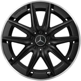 Jantes GLB 35 AMG 20 pouces X247 à 10 branches noir mat d'origine Mercedes-AMG