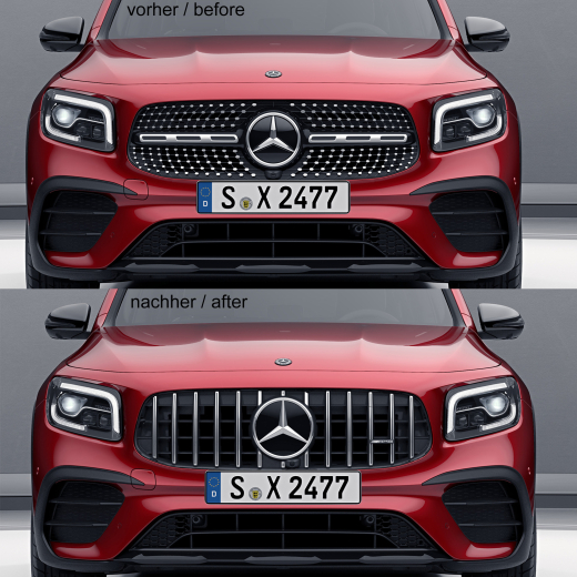 Calandre Panamericana GLB 35 AMG GLB X247 Original Mercedes-Benz | GLB-247-Panamericana