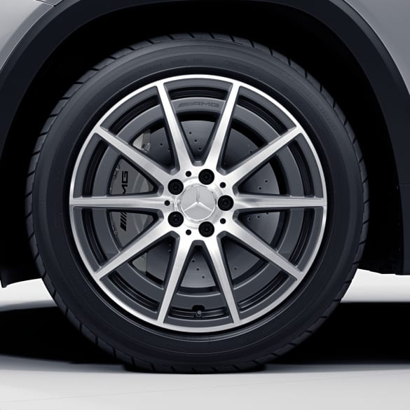 19 inch AMG 10-spaaks velg tantalgrijs GLB 35 X247 Origineel | A24740119007Y51-GLB