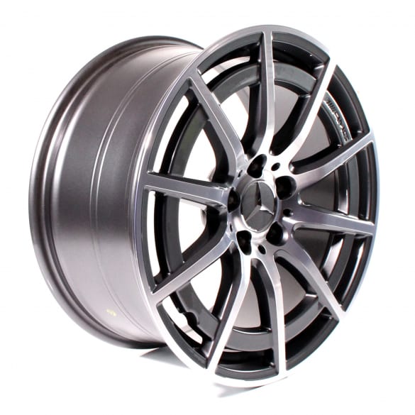 19 inch AMG 10-spaaks velg tantalgrijs GLB 35 X247 Origineel | A24740119007Y51-GLB