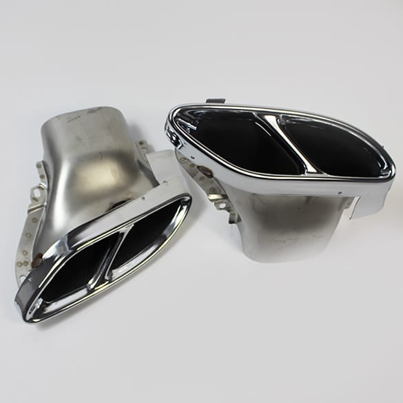 GLC 43 AMG exhaust tips GLC X253 genuine Mercedes-Benz