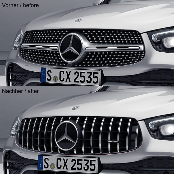 AMG Panamericana grille auto GLC C253 X253 Origineel Mercdes | 253-Panamericana