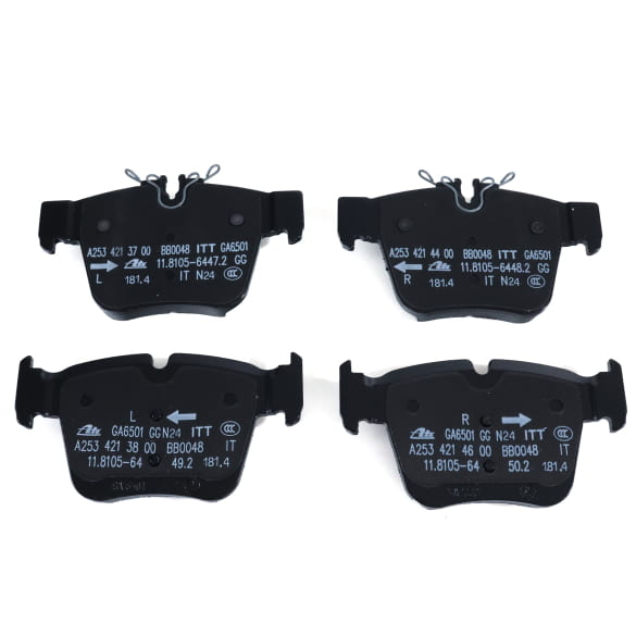 GLC 43 AMG remblokken achteras X253 C253 Original Mercedes-B | A0004207803-GLC