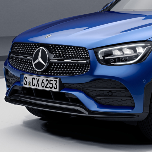 Becquet avant GLC 43 AMG SUV X253 Coupé C253 restylé Mercedes-Benz | GLC-C253-FL-Frontspoiler