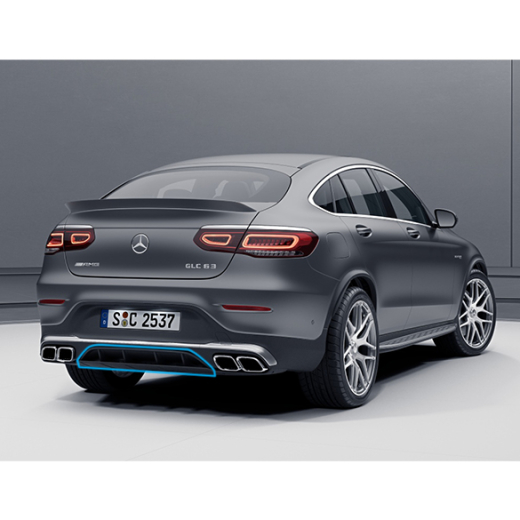 Retrofitting du pack aérodynamique original GLC 63 AMG | C253-Facelift-Aerodynamik