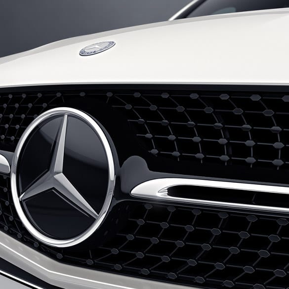 GLC diamantgrille Night Edition GLC X253 C253 origineel Mer  | GLC-Diamantgrill-schwarz
