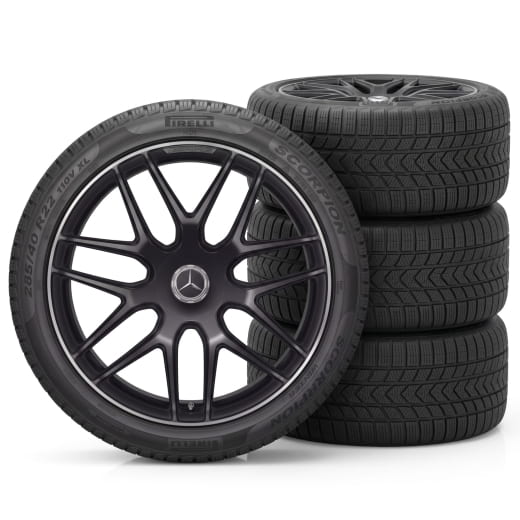 AMG 22 inch winter wheels GLE Coupe C167 black genuine Mercedes-AMG | Q440301712860/870/880/890-C167