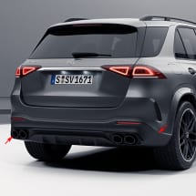 53 AMG-diffusor uitlaatsierstukken GLE V167 SUV Mercedes-B  | GLE53-V167-Diffusor