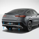 Diffusore posteriore GLE 53 AMG GLE C167 Coupé Facelift Original Mercedes-AMG