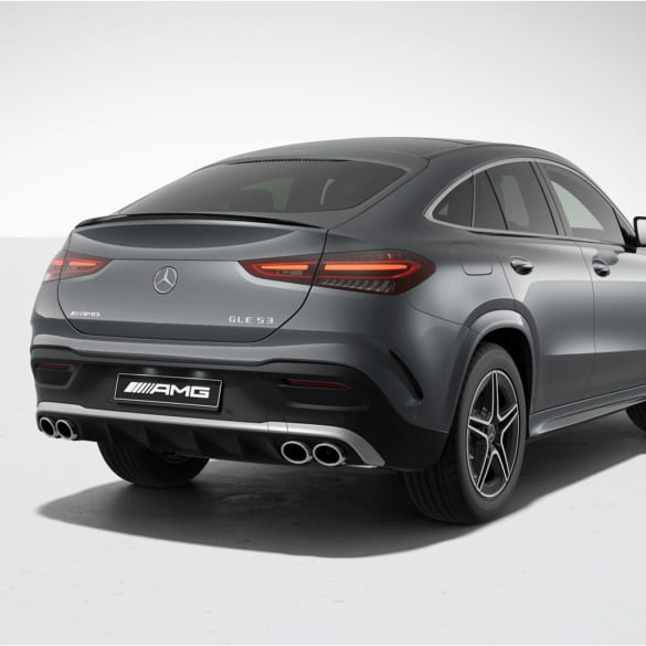 GLE 53 AMG rear diffusor GLE C167 Coupe facelift Genuine Mercedes-AMG | GLE53-C167-FL-Diffusor-K