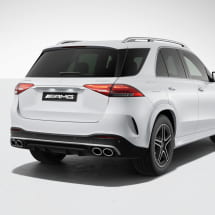 GLE 53 AMG rear diffusor GLE V167 SUV facelift Genuine Mercedes-AMG | GLE53-V167-FL-Diffusor-K